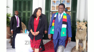 Australian Ambassador Presents Credentials - Zimbabwe Situation